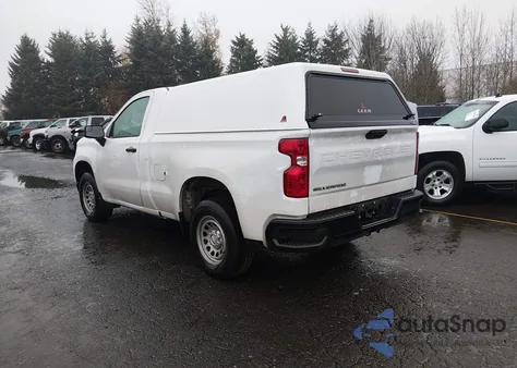 2023 Chevrolet Silverado 1500 2Wd Standard Bed Wt z USA, uszkodzony, nr VIN 3GCNAAEK5PG337790